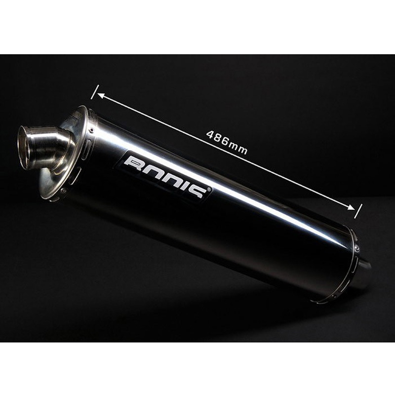 SGSF1200-001 オーバル 1OK スリップオンマフラー (キャタライザーなし)  EC approved ステンレス for BANDIT 1200 (95-05) 1個 BODIS (ボディス) 【通販モノタロウ】 60,390円