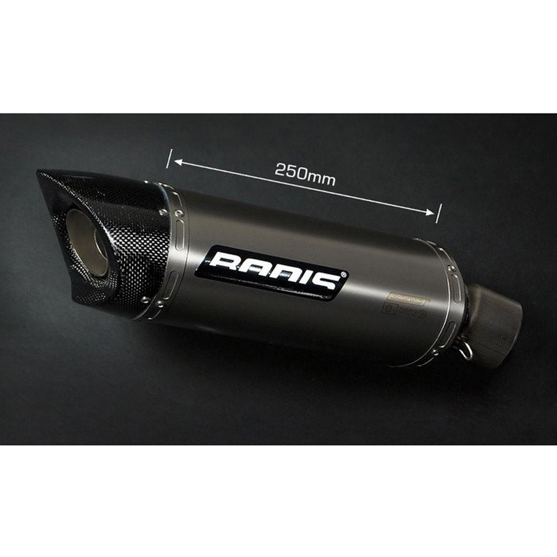TDAY-008 オーバル Q1-S スリップオンマフラー  EC approved フル チタニウム for Daytona 675 (06-12) 1個 BODIS (ボディス) 【通販モノタロウ】