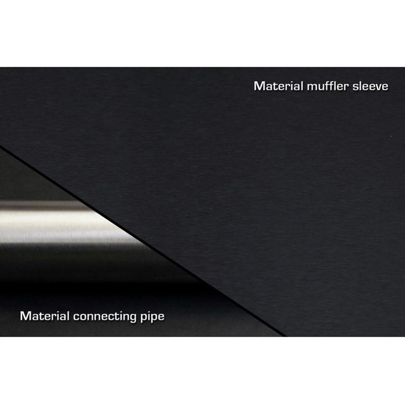 KZX10R-061 オーバル Q2C スリップオン-セット 4-2 Y-パイプ付き・ステンレスブラック BODIS (ボディス) 適合車種KAWASAKI NINJA ZX-10R-RR (2006-2007)