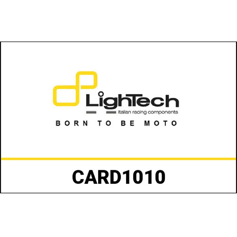 CARD1010 カーボン フロントマッドガード 1個 LIGHTECH (ライテック) 【通販モノタロウ】