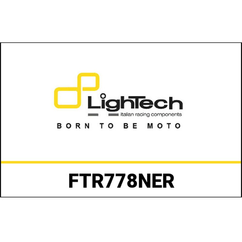 FTR778NER ギアプレート Ktm Rc 390 LIGHTECH (ライテック) マットブラック色