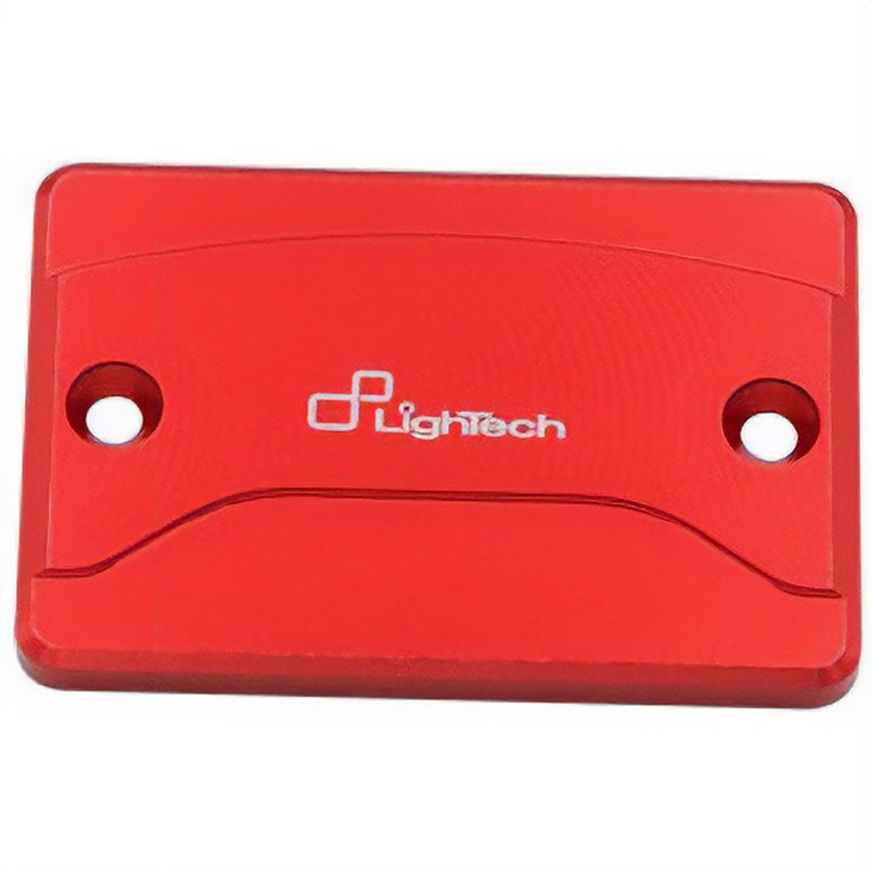 FBC02ROS クラッチ/ブレーキポンプリザーバーカバー LIGHTECH (ライテック) レッド色   FBC02ROS