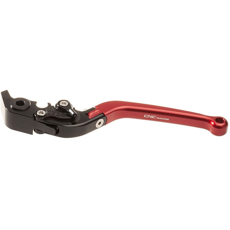 LCF37R クラッチレバー - long ホールディング model 180 mm CNC Racing (シーエヌシーレーシング) レッド色   LCF37R