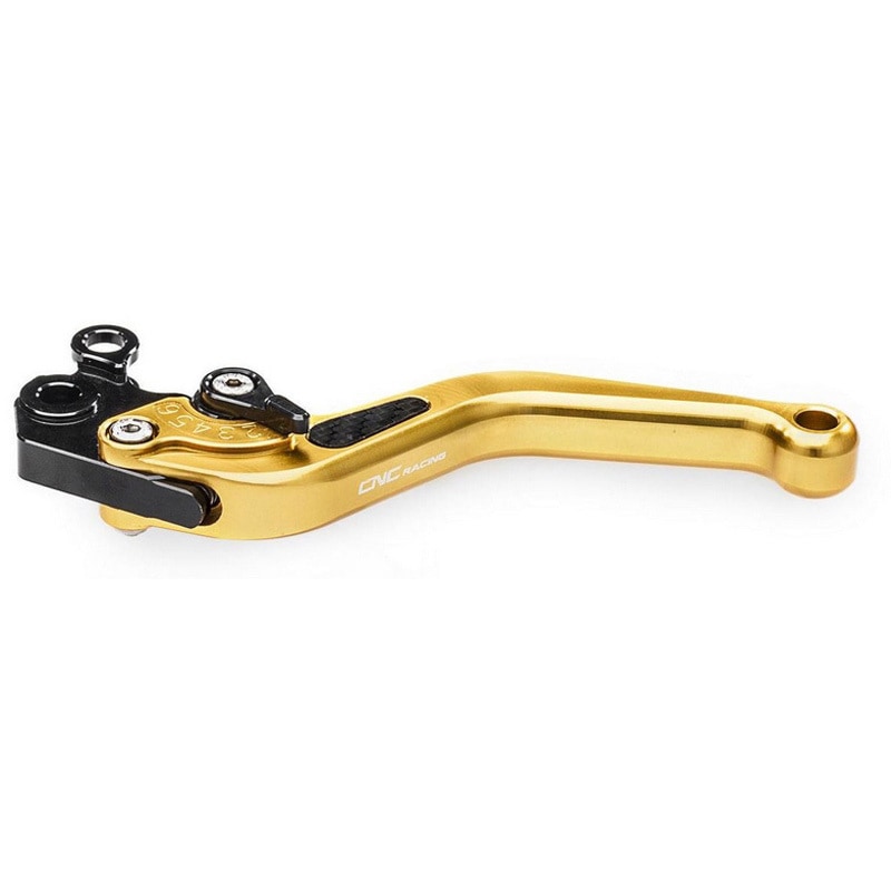 LCS02G クラッチレバー - ショートモデル 150 mm CNC Racing (シーエヌシーレーシング) 適合車種BMW S1000 R (2014-2014) S1000 RR (2009-2014) ゴールド色   LCS02G