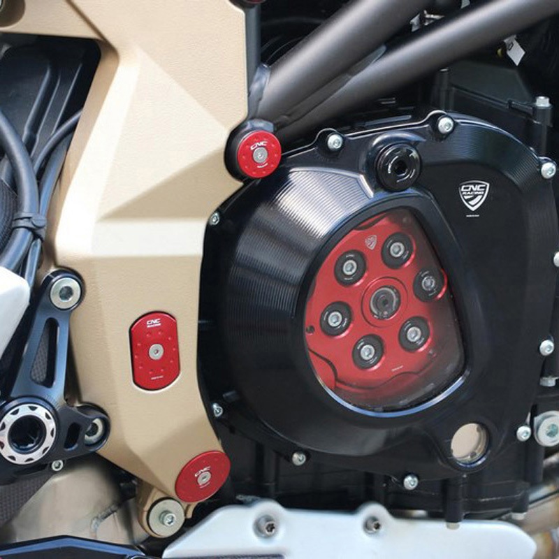CA302B クリア クラッチカバー MV AGUSTA 4 CYLINDERS 1個 CNC Racing