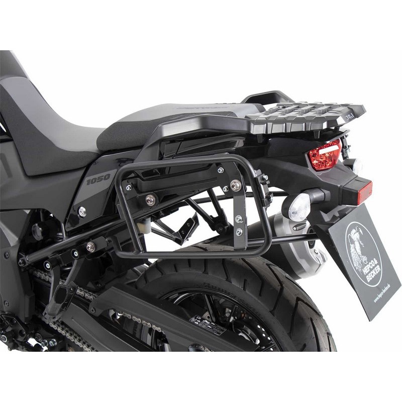 6503544 00 01 サイドキャリア Lock-it (ロックイット) - ブラック Suzuki V-Strom 1050 (2020-) 1個 HEPCO&BECKER (ヘプコ&ベッカー) 【通販モノタロウ】