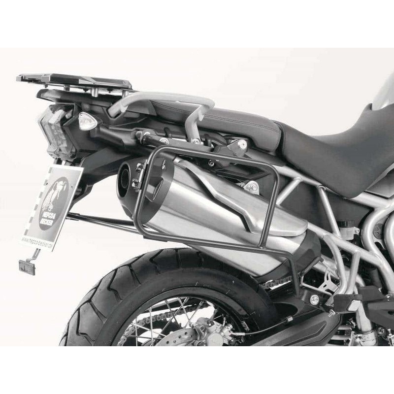 6507505 00 01 サイドキャリア Lock-it (ロックイット) ブラック Triumph Tiger 800 / XC - 2014まで 1個 HEPCO&BECKER (ヘプコ&ベッカー) 【通販モノタロウ】