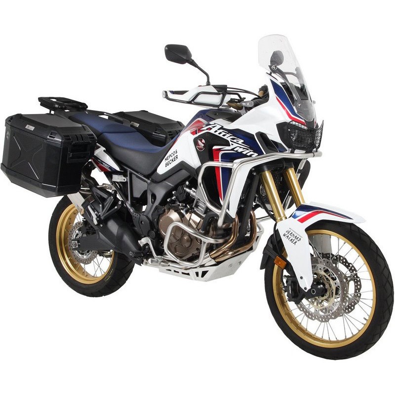 6519510 00 22-00-40 サイドキャリア カットアウト ステンレス Xplorer カットアウト サイドボックス付 Honda CRF1000L アフリカツイン Adv. Sports (2018-) 1個 HEPCO&BECKER (ヘプコ&ベッカー) 【通販モノタロウ】