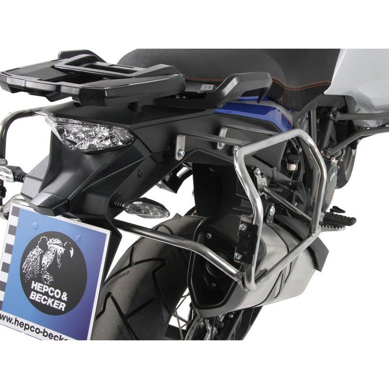 6517533 00 22-00-40 サイドキャリア カットアウト ステンレス Xplorer カットアウト サイドボックス付 KTM 1290 Super Adv. (2014-) 1個 HEPCO&BECKER (ヘプコ&ベッカー) 【通販モノタロウ】