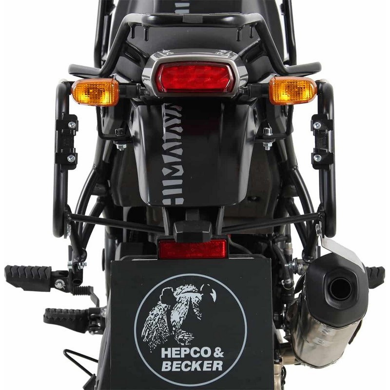 6537590 00 01 サイドキャリア パーマネントマウント - ブラック Royal Enfield Himalayan (2018-) 1個 HEPCO&BECKER (ヘプコ&ベッカー) 【通販モノタロウ】