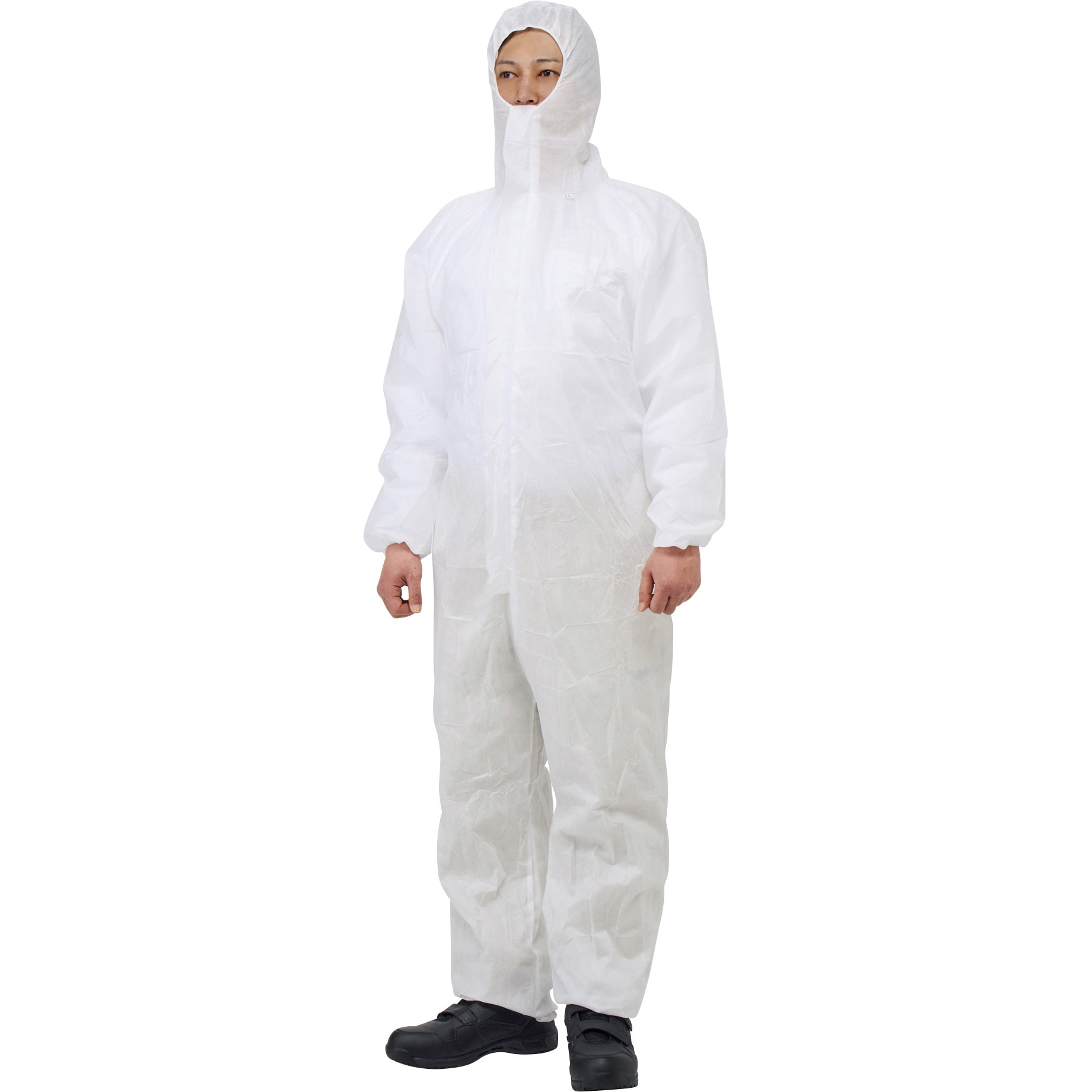 防護服 SMS製 JIS対応 モノタロウ つなぎ 白色 1着 【通販モノタロウ】