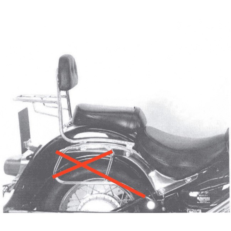 611338 00 02 シーシーバー (リアラック付) Suzuki VL 800 Intruder / LC Volusia / C 800 Intruder / Bl 1個 HEPCO&BECKER (ヘプコ&ベッカー) 【通販モノタロウ】