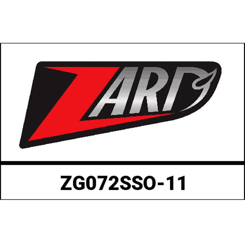ZG072SSO-11 ステンレス EURO 3 (eマーク取得) スリップオン MOTO GUZZI NORGE (AFTER 2011) 1個 ZARD (ザード) 【通販モノタロウ】