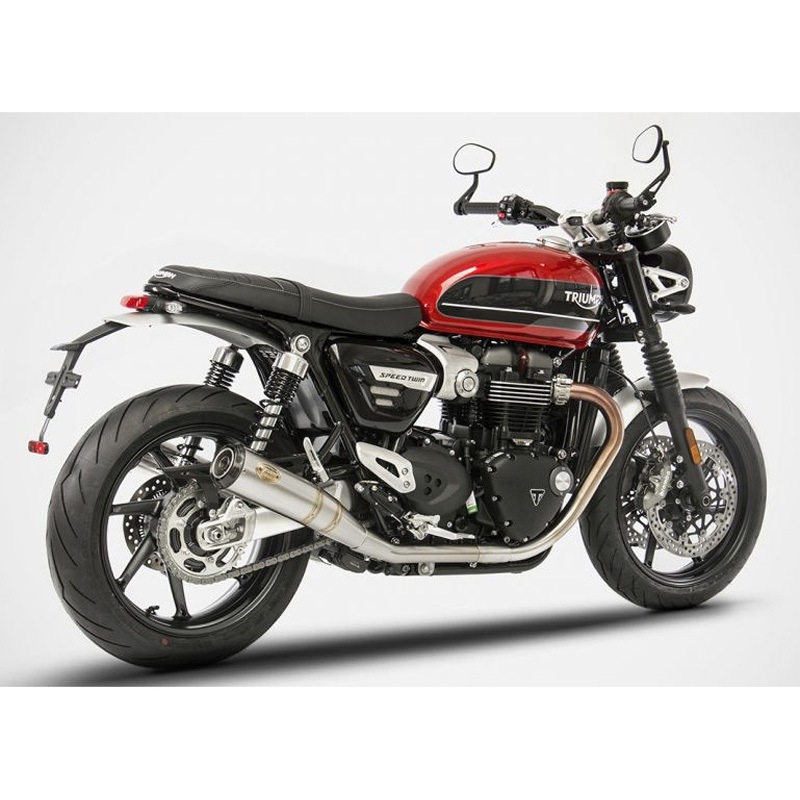 ZTPH090SSR ステンレス スリップオン ZARD (ザード) 適合車種TRIUMPH SPEED TWIN (2018-2019)   ZTPH090SSR