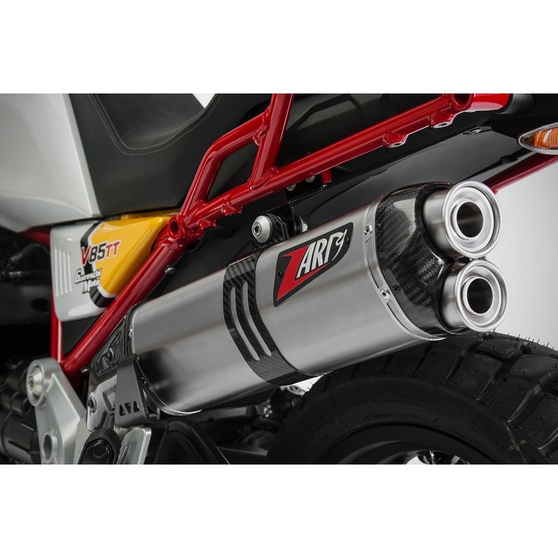 ZG085TSO ステンレス スリップオンキット + スタンスリーブ ZARD (ザード) 適合車種MOTO GUZZI V85 TT (2019-2019) 109,890円