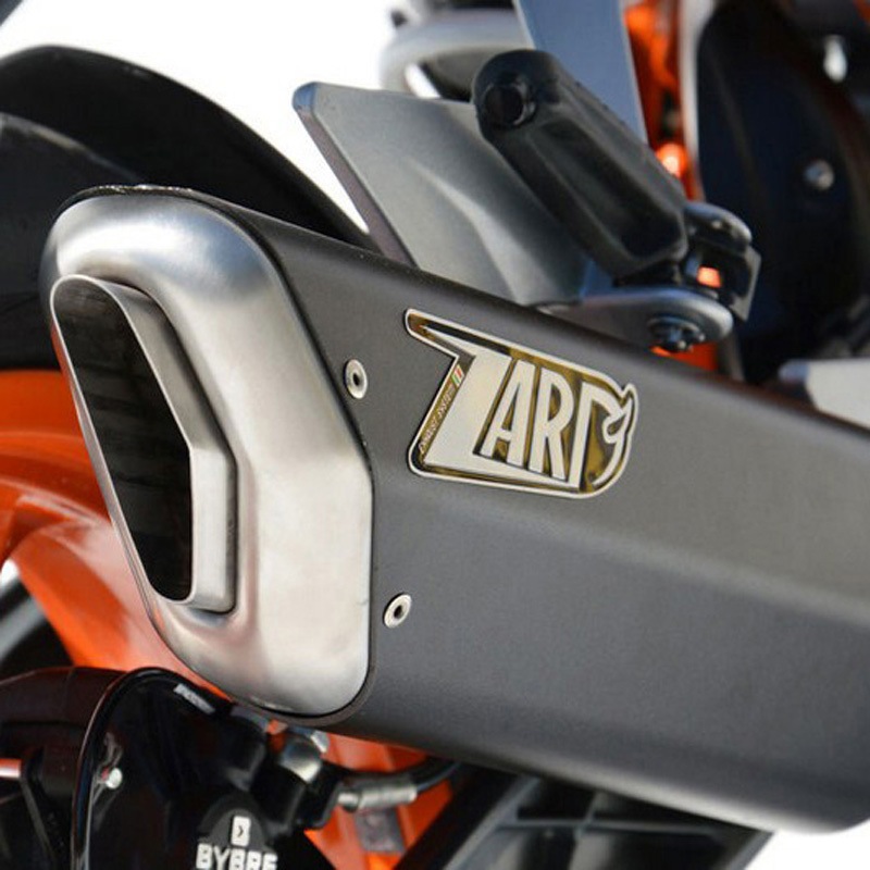 ZKTM224APR ステンレススチール -ALU レーシング スリップオン KTM
