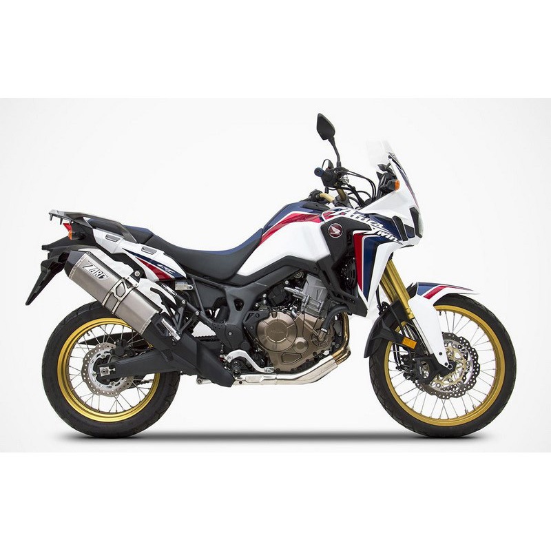 ZHND366SSO-FC ステンレススチール スリップオン + カーボンエンドキャップ HONDA アフリカツイン (2016-2019) 1個 ZARD (ザード) 【通販モノタロウ】 104,390円