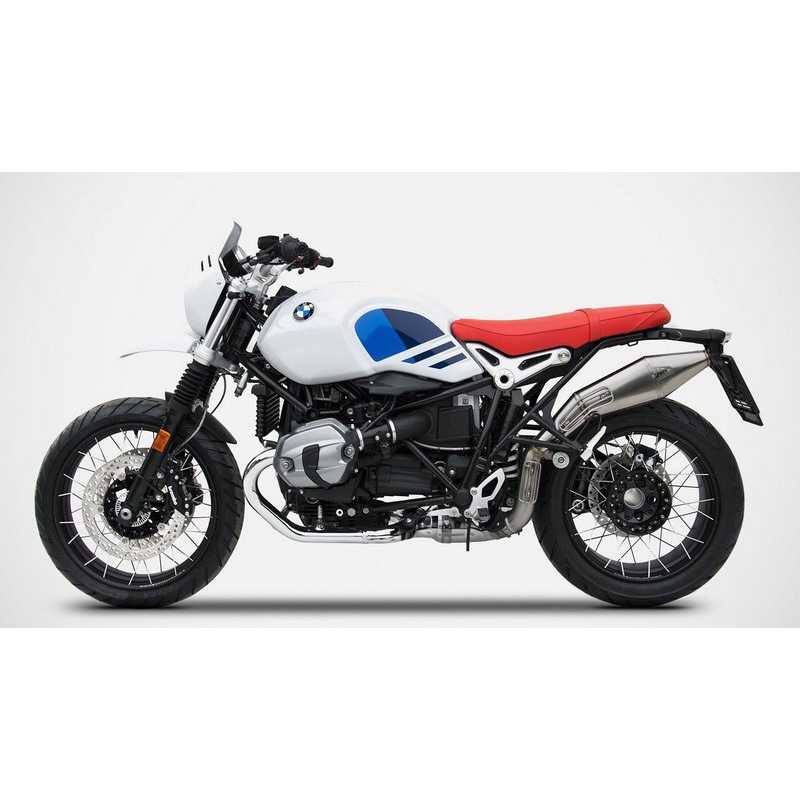 ZBMW545SSO ステンレススチール スリップオン BMW R NINE-T/R80 (2017-2019) 1個 ZARD (ザード) 【通販モノタロウ】