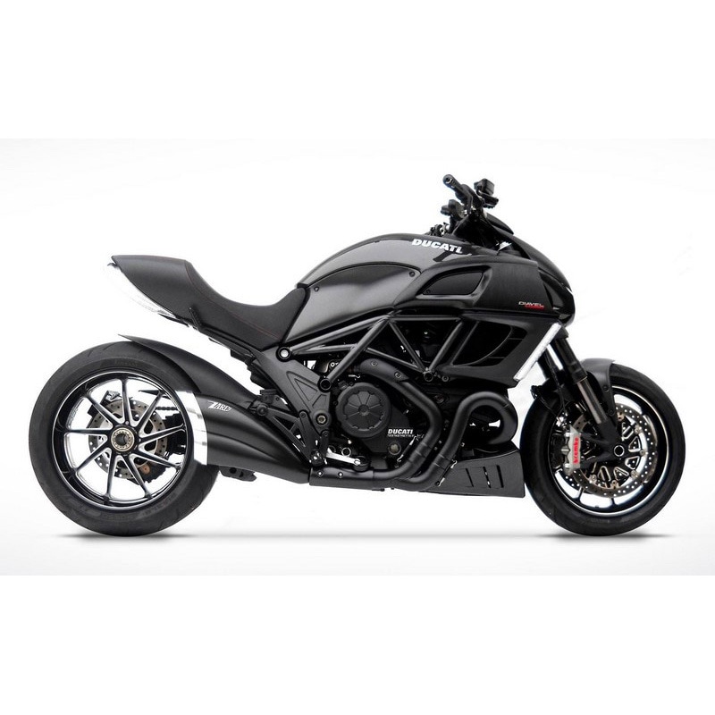ZD117SSO ステンレススチール スリップオン DUCATI DIAVEL (2011-2018) 1個 ZARD (ザード) 【通販モノタロウ】