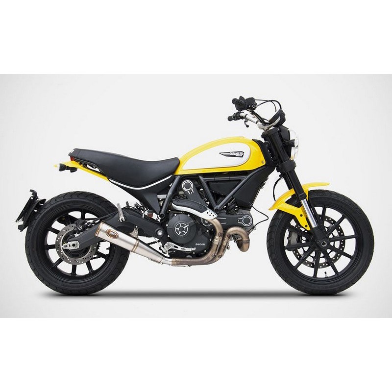 ZD791SSO ステンレススチール スリップオン DUCATI スクランブラー 800 (2015-2019) 1個 ZARD (ザード) 【通販モノタロウ】