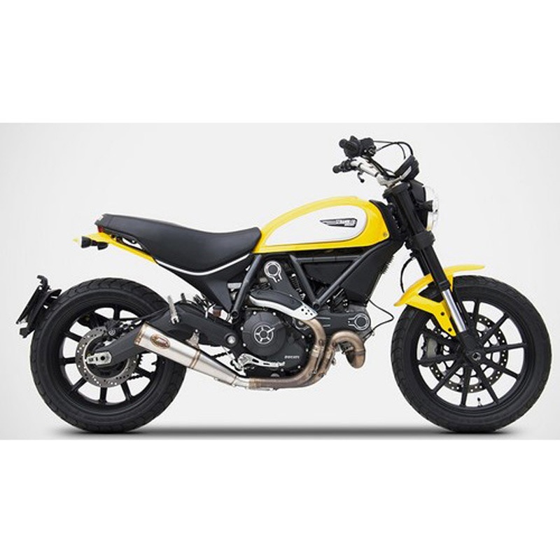 ZD781SSR ステンレススチール レーシング スリップオン DUCATI スクランブラー 800 (2015-2019) 1個 ZARD (ザード) 【通販モノタロウ】