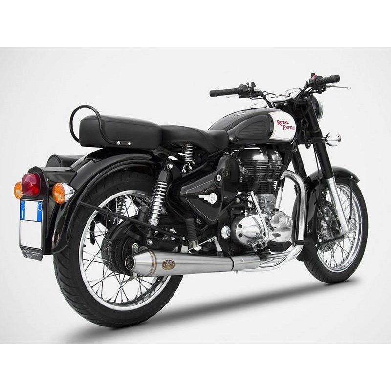 ZRE533SSR ステンレススチール レーシング スリップオン ROYAL ENFIELD 350/500 1個 ZARD (ザード) 【通販モノタロウ】