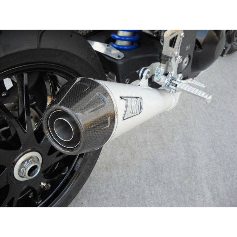 ZTPH038SSR ステンレススチール レーシング スリップオン TRIUMPH SPEED TRIPLE 1050 (2007-2010) 1個 ZARD (ザード) 【通販モノタロウ】