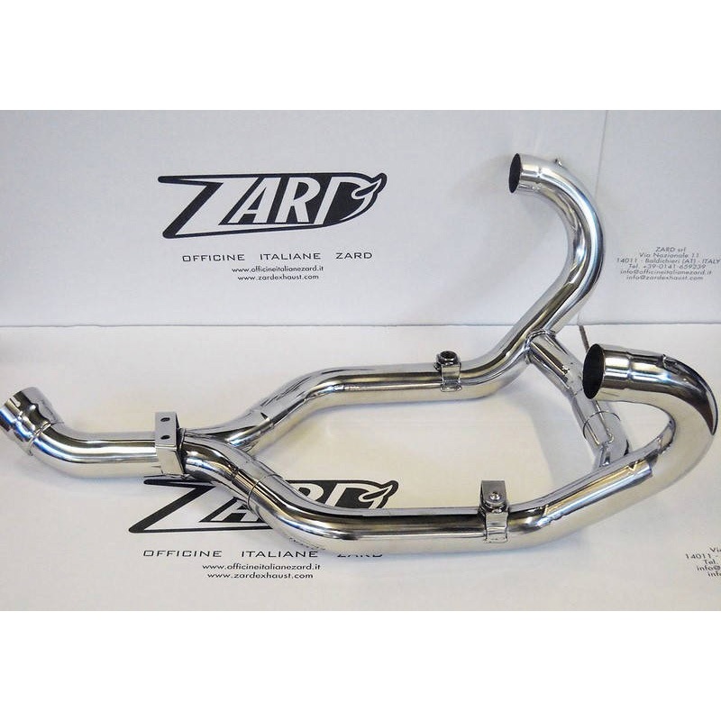 ZBMW518SCR-C ステンレススチール レーシング ヘッダキット + COMPENSER BMW R 1200 R (2011-2013) 1個 ZARD (ザード) 【通販モノタロウ】