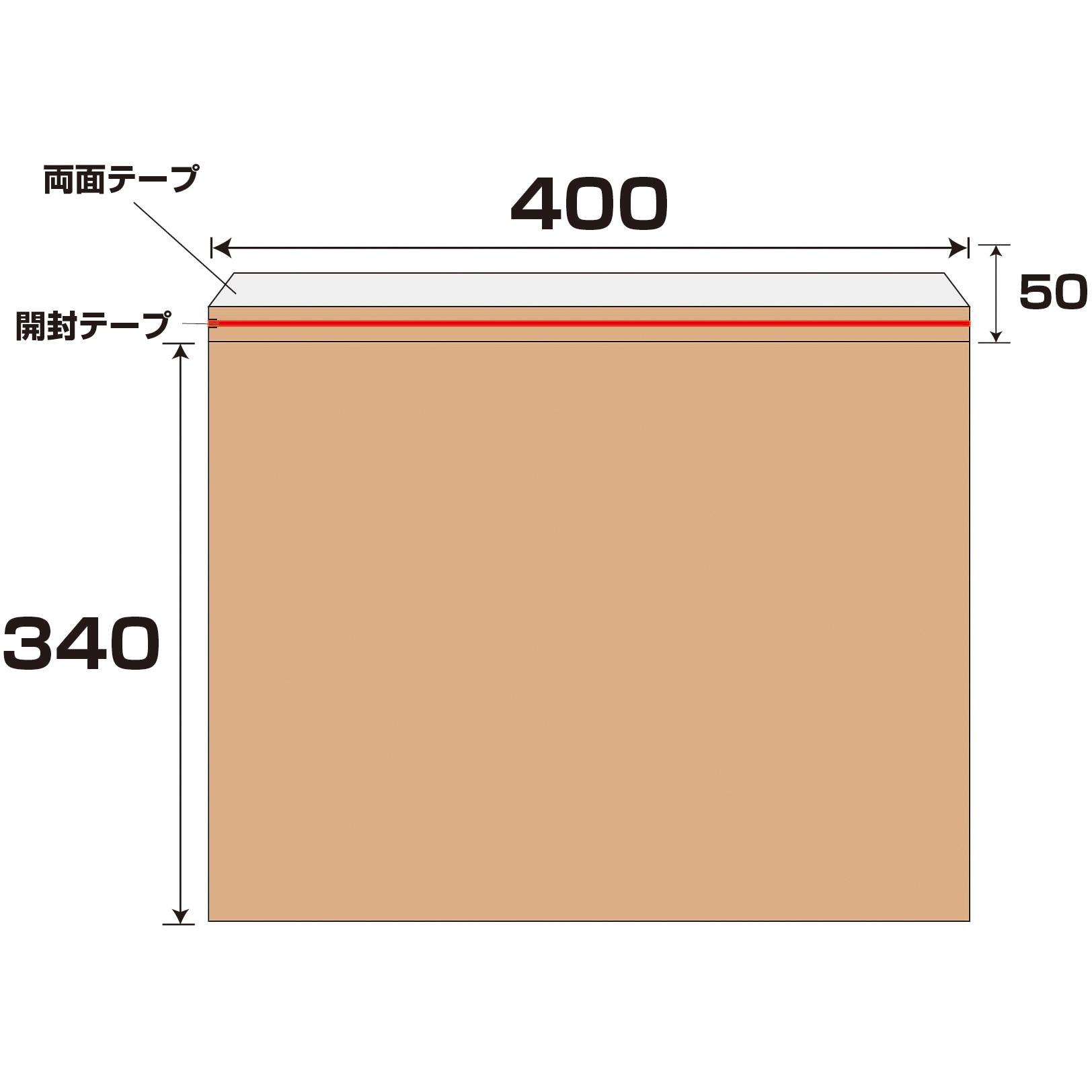 LC-5 エアクッション封筒ライト 大洋社 テープあり 茶色  1セット(50枚) LC-5