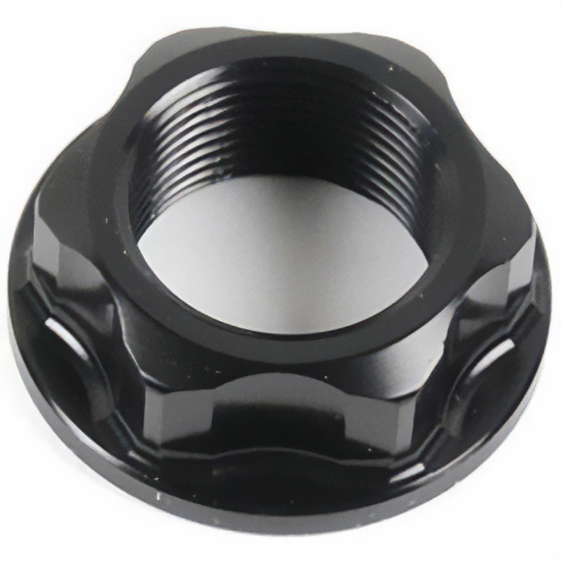 D013NER スペシャルナット24 X 1，50 ERGAL LIGHTECH (ライテック) ブラック色   D013NER