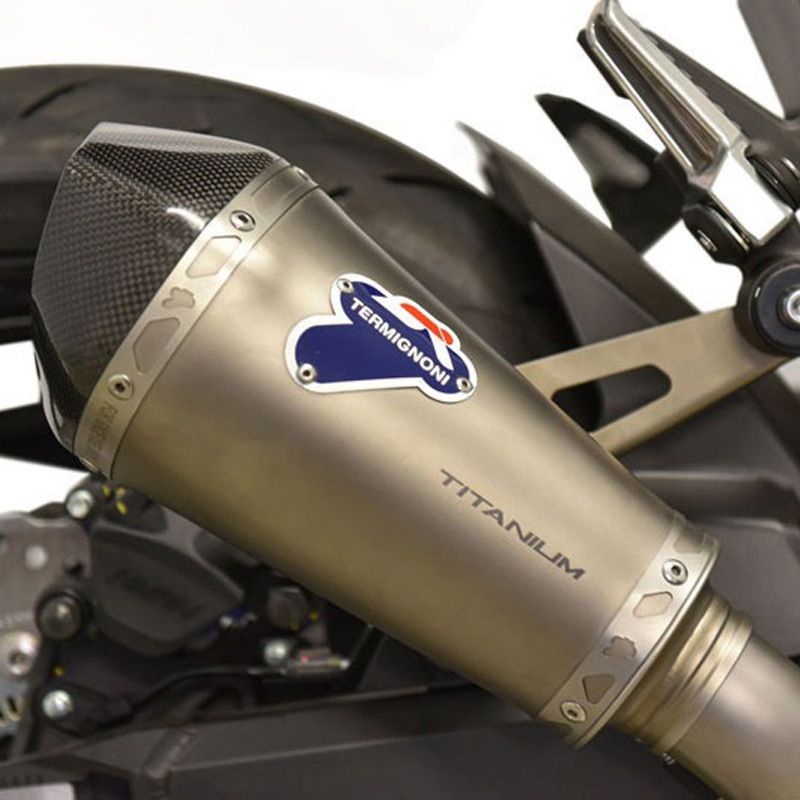 K087094SO01 スリップオン Conical Silencer Kit + Link チタン Termignoni (テルミニョーニ) 適合車種KAWASAKI Z900 (2020-2022)