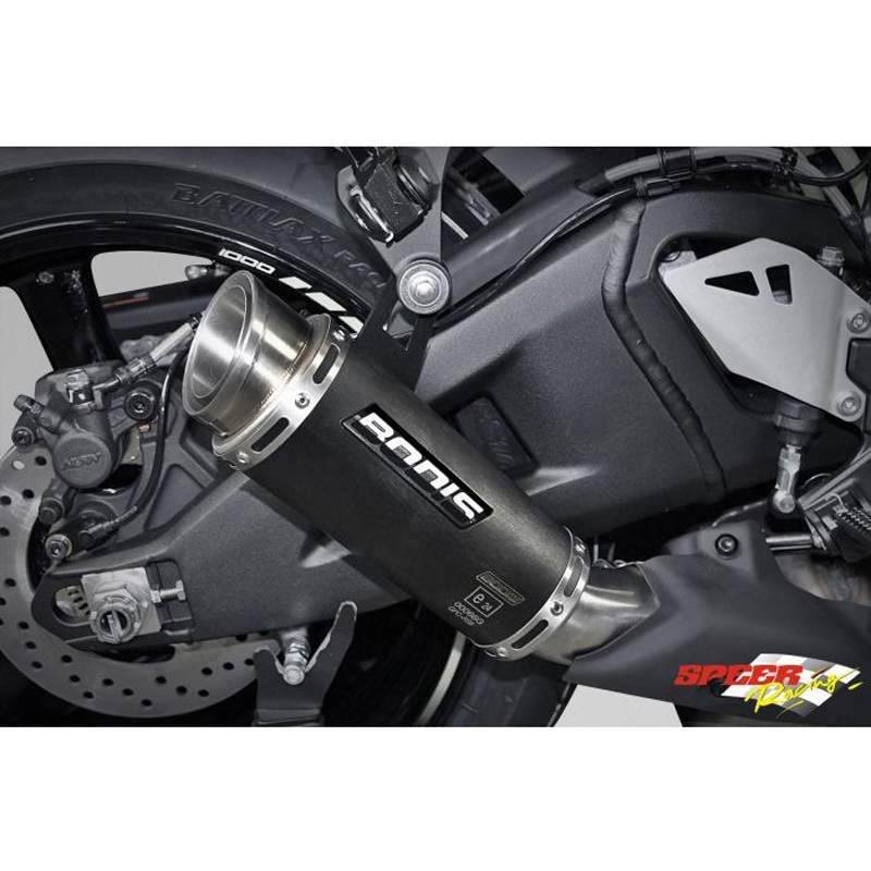 KZX10R-091 スリップオン GPC-RS II， ステンレスブラック， Catalyzer