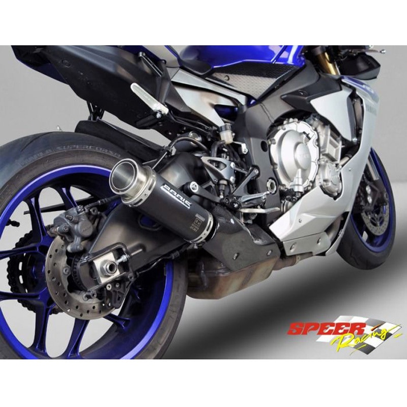 専用 YR1-063 スリップオン GPC-RS II， ステンレスブラック， Catalyzer