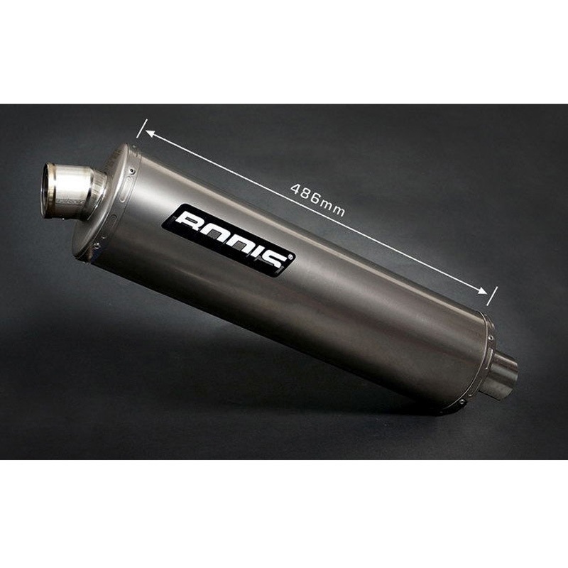 SGSXR1000-033 スリップオン オーバル 1MK (2003-2004)， Titan， Catalyzer : inside the muffler， EU Homologated 1個 BODIS (ボディス) 【通販モノタロウ】