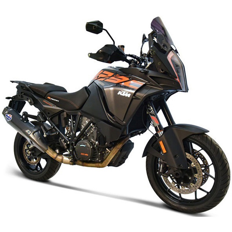 KT1908040IBC スリップオン-Homologated Exhaust ステンレス チタン Black Termignoni (テルミニョーニ) 適合車種KTM SUPER ADVENTURE 1290 (2019-2020)