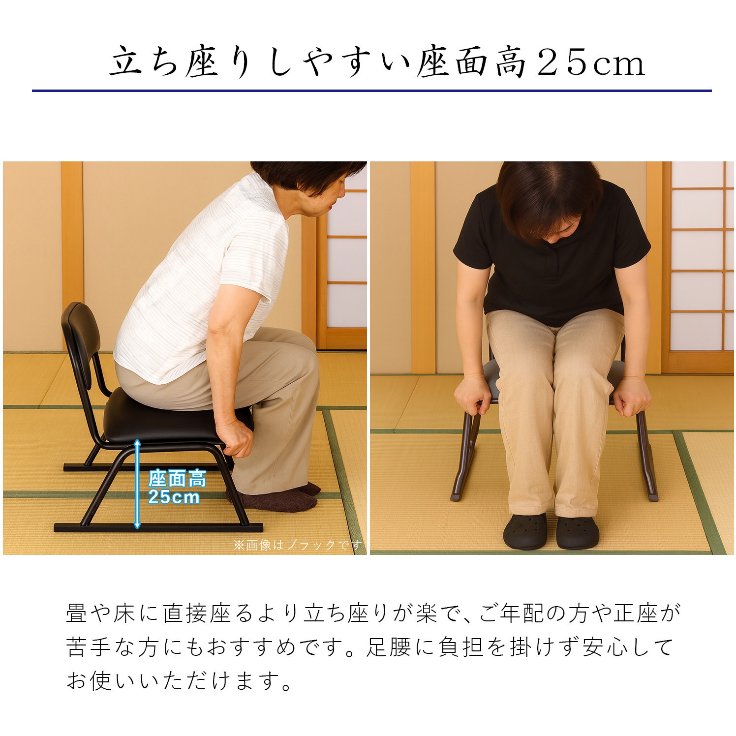 ERCL-800×2pcs らくらく座椅子×2脚セット AIS (エイ・アイ・エス) 色BR
