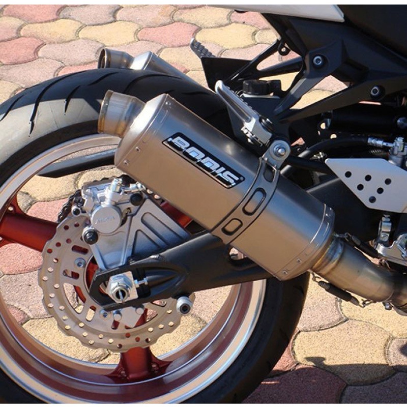 KZ1000-002 スリップオンマフラー 4-2 ステンレス グラウンド  SB1-S(K) Z1000(07-09) 1個 BODIS (ボディス) 【通販モノタロウ】