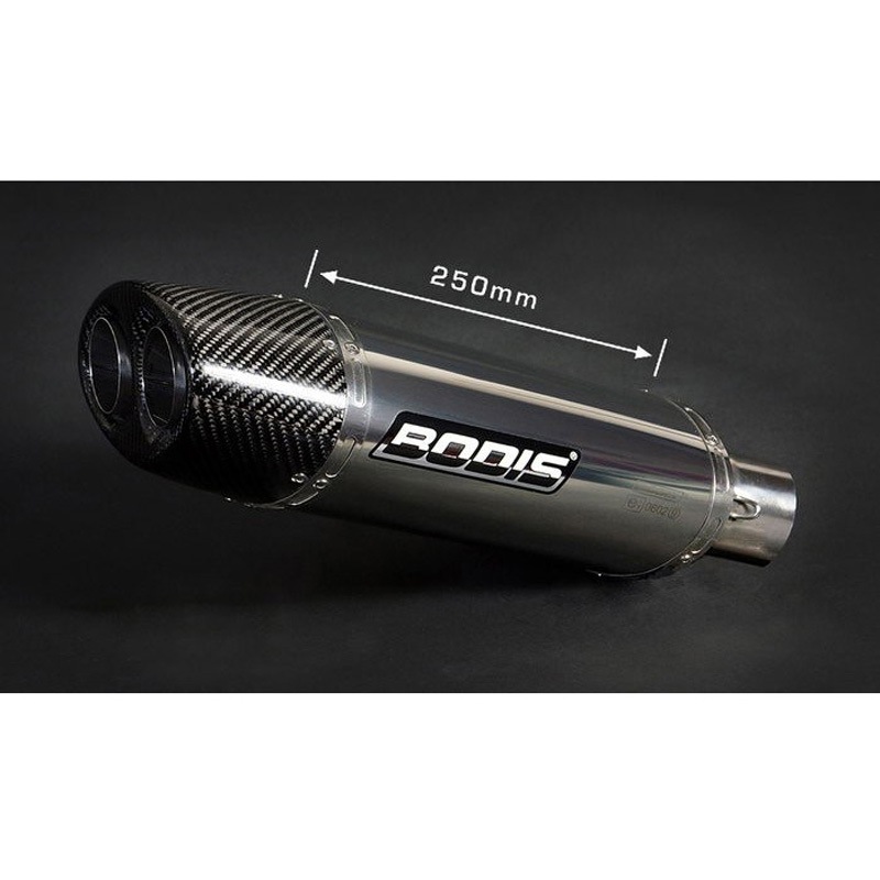HCBR600-012 スリップオンマフラー ステンレス オーバル Q1 CBR 600RR(07-) 1個 BODIS (ボディス) 【通販モノタロウ】