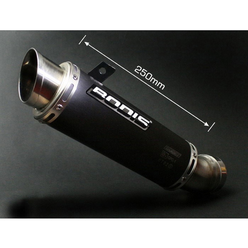 SGSXR600-027 スリップオンマフラー ステンレス ブラック GPC-1 GSX-R 600/750(2011-) 1個 BODIS (ボディス) 【通販モノタロウ】
