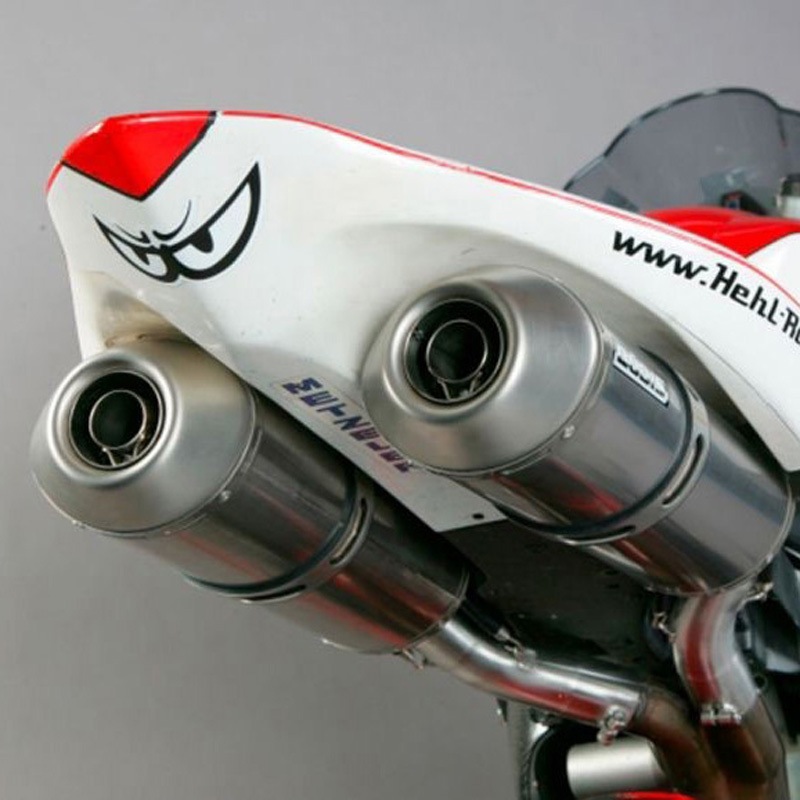 YR1-013 スリップオンマフラー セット フルチタン オーバル Q2 YZF R1(04-06) 1個 BODIS (ボディス) 【通販モノタロウ】