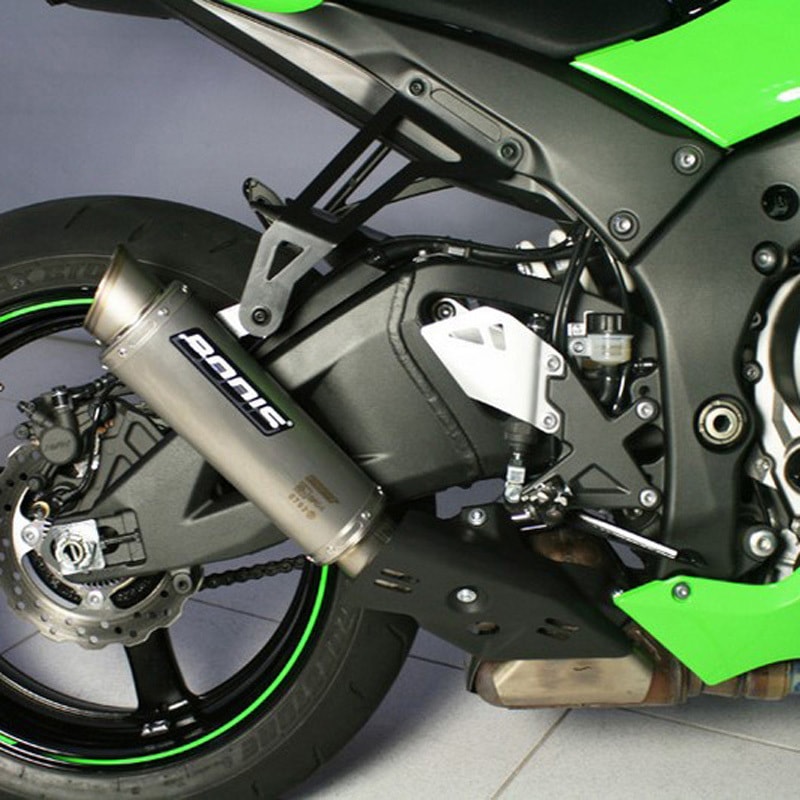 KZX10R-054 スリップオンマフラー フルチタン GPC-1 NINJA ZX-10R(11