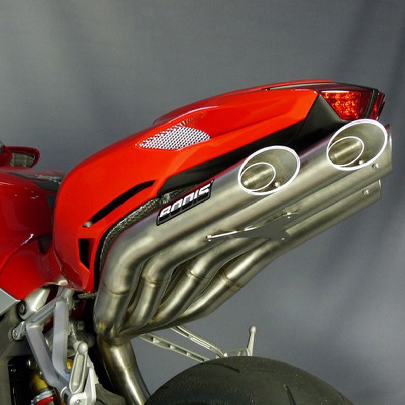 MF4-013 スリップオンマフラー フルチタン Quattro FSR Racing for F4 (10) 1個 BODIS (ボディス) 【通販モノタロウ】