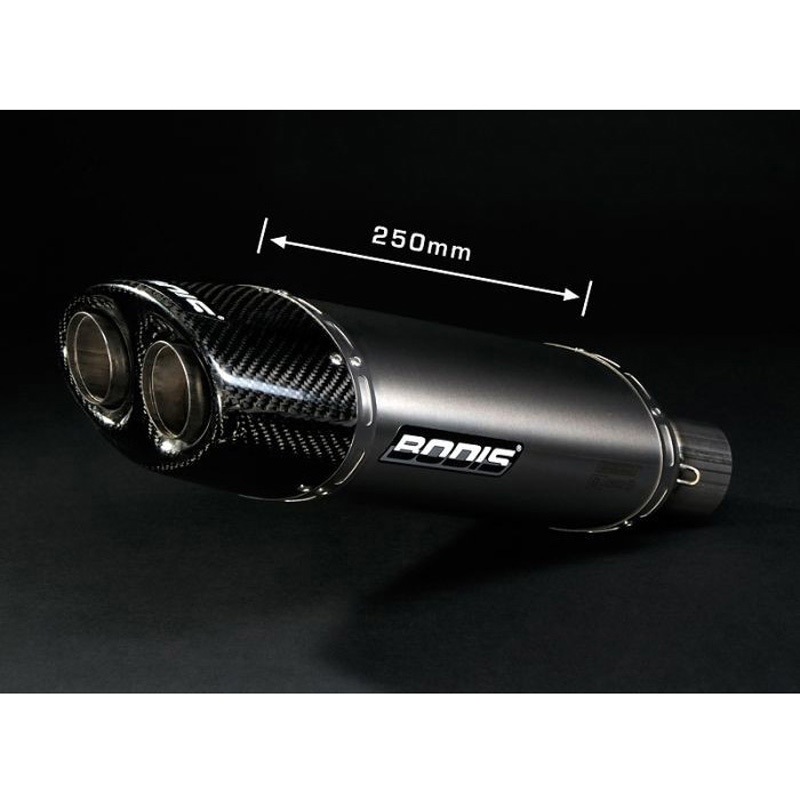 HCBR600-007 スリップオンマフラー フルチタン オーバル Q1  CBR 600RR(05-06) 1個 BODIS (ボディス) 【通販モノタロウ】