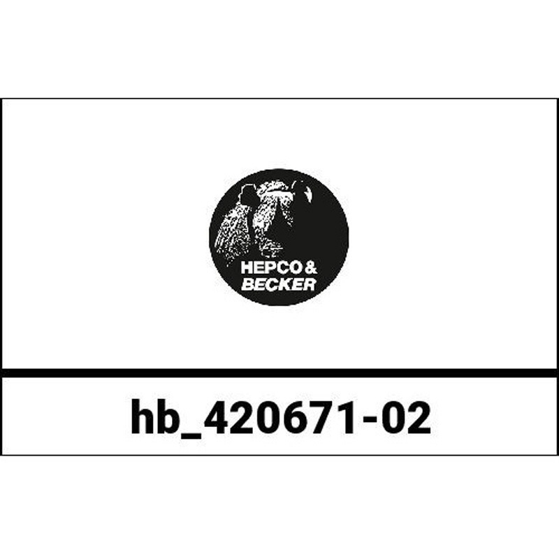 420671-02 センタースタンド プロテクションプレート BMW R 1200 GS Adv. 2014- 1個 HEPCO&BECKER (ヘプコ&ベッカー) 【通販モノタロウ】