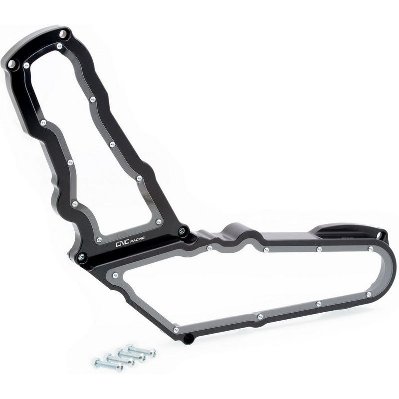 CC180B タイミングベルトカバー Ducati ブラック 1個 CNC Racing (シー