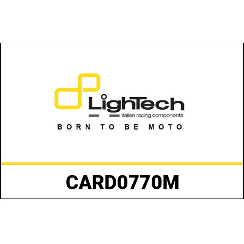 CARD0770M タコメーターカバー - マット LIGHTECH (ライテック) 適合車種DUCATI Streetfighter V4 (2020-2021)