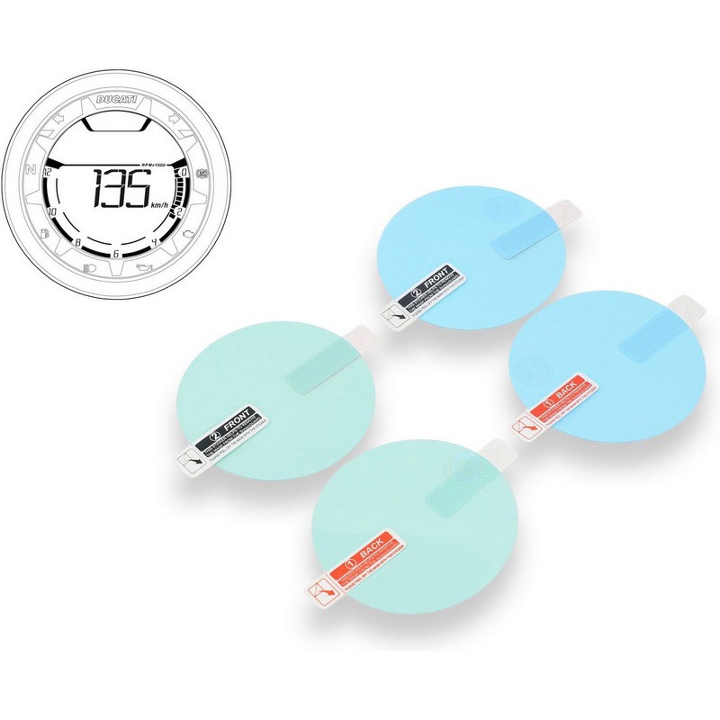 DP007N ダッシュボードスクリーンプロテクター Ducati Scrambler Natural 1個 CNC Racing (シーエヌシーレーシング) 【通販モノタロウ】