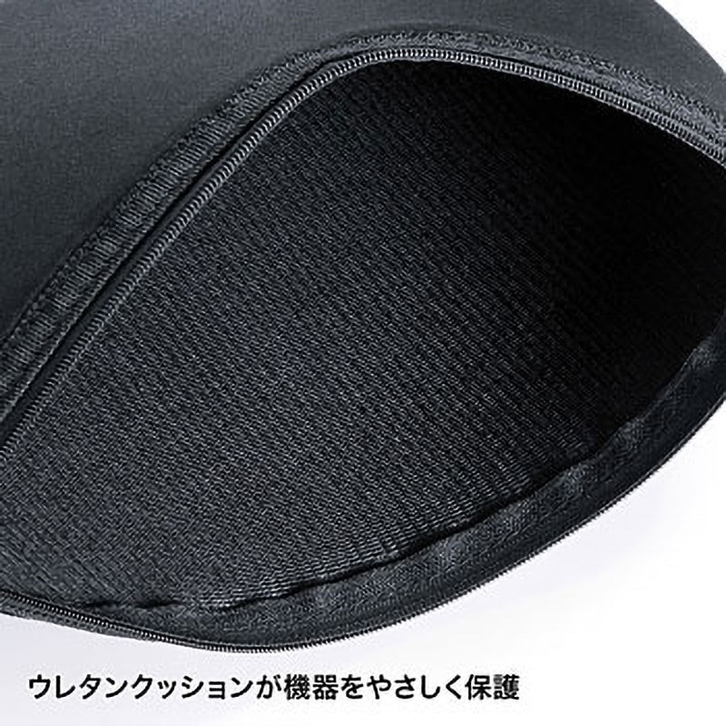 IN-C4 マルチクッションケース サンワサプライ ブラック色