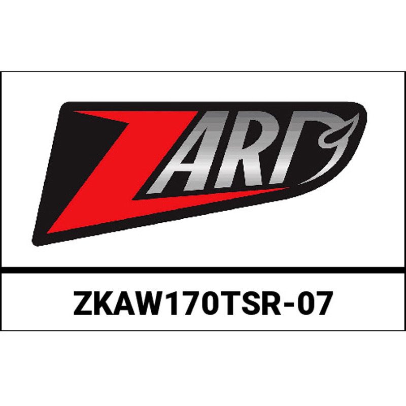 ZKAW170TSR-07 チタン レーシング スリップオン KAWASAKI Z750 (2007-2014) 1個 ZARD (ザード) 【通販モノタロウ】