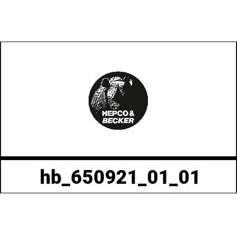 650921 01 01 チューブトップケースキャリア ブラック Honda Varadero 125 until 2006 1個 HEPCO&BECKER (ヘプコ&ベッカー) 【通販モノタロウ】